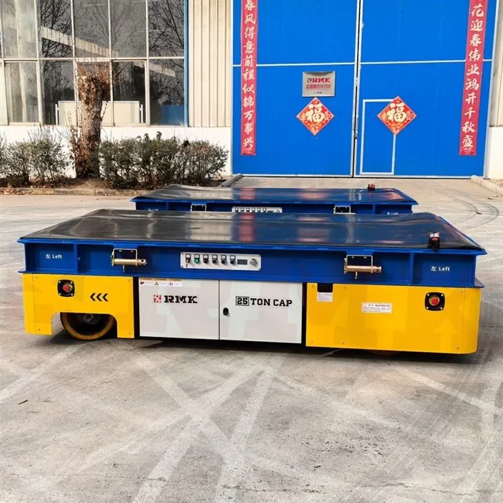 25 Tons Battery Die Trackless Transfer Cart