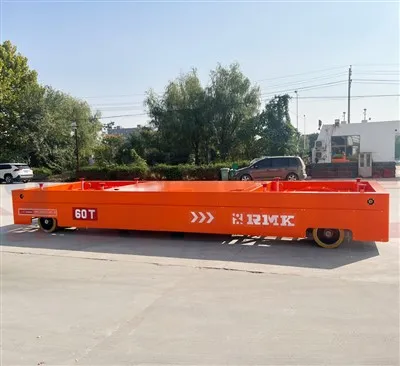 60 ton wyrobów betonowych Akumulatorowy bezszynowy wózek transportowy