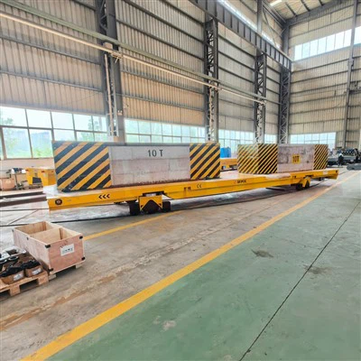 Wózek do transportu szyn transformatorowych o dużej wytrzymałości 20 ton